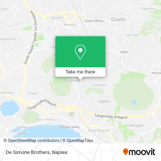 De Simone Brothers map