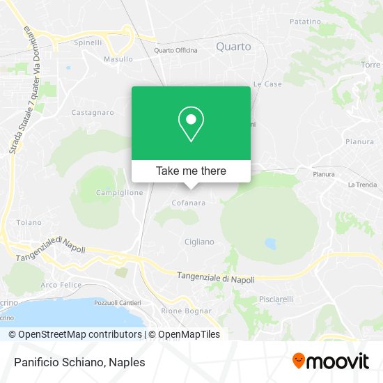 Panificio Schiano map