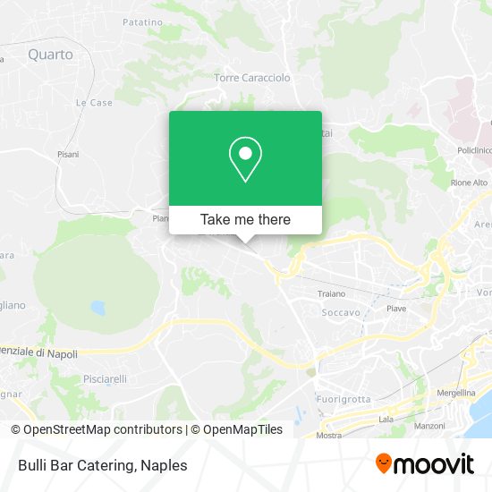 Bulli Bar Catering map