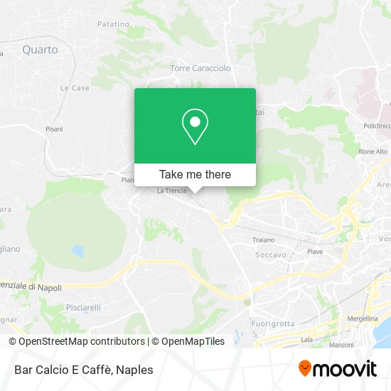 Bar Calcio E Caffè map