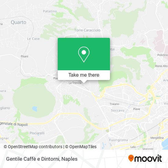 Gentile Caffè e Dintorni map