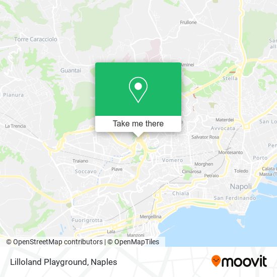Lilloland Playground map