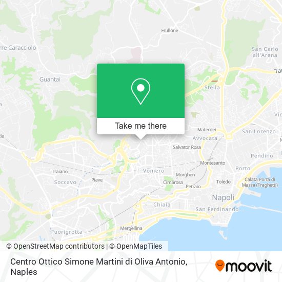 Centro Ottico Simone Martini di Oliva Antonio map