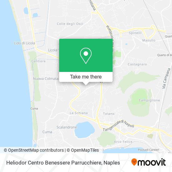 Heliodor Centro Benessere Parrucchiere map