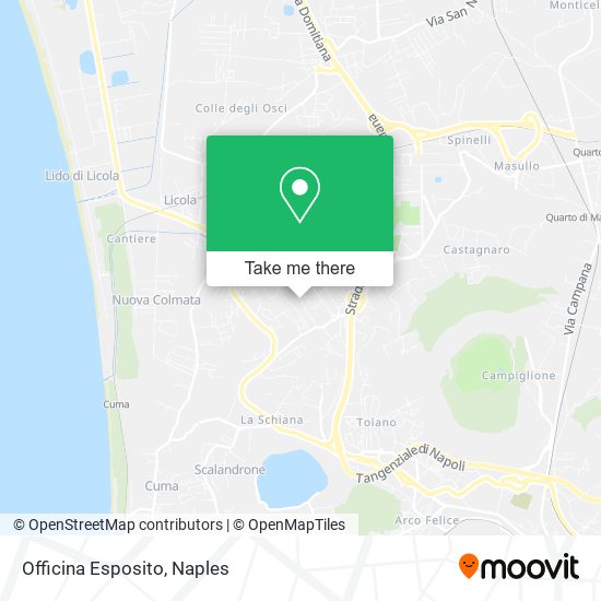 Officina Esposito map