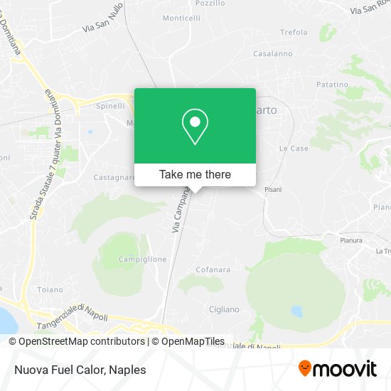Nuova Fuel Calor map