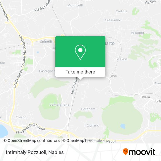 Intimitaly Pozzuoli map