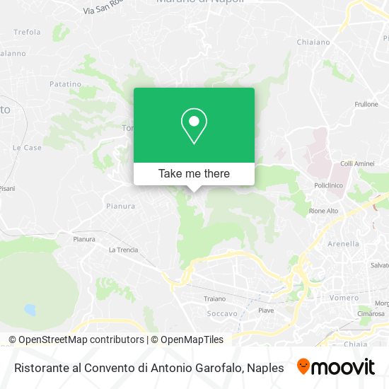 Ristorante al Convento di Antonio Garofalo map