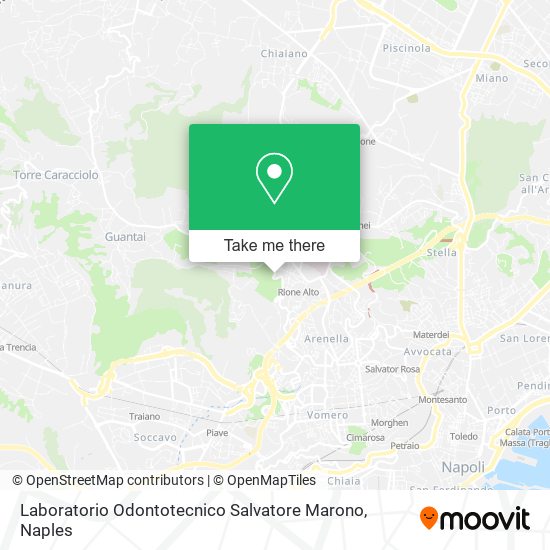 Laboratorio Odontotecnico Salvatore Marono map