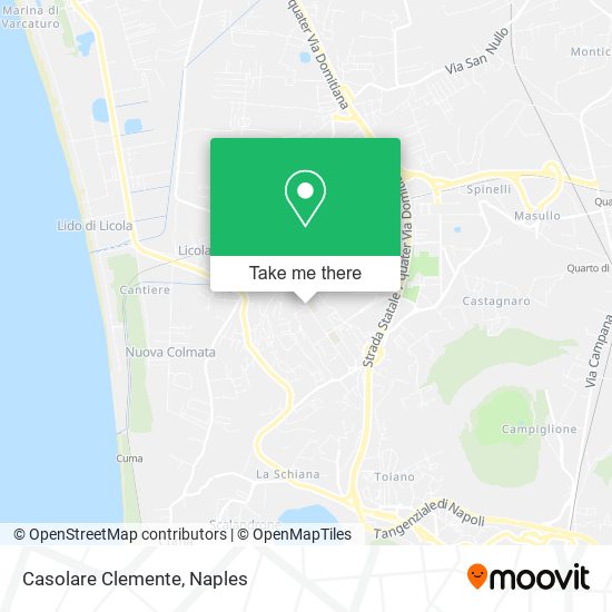Casolare Clemente map