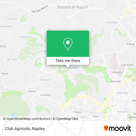 Club Agricolo map