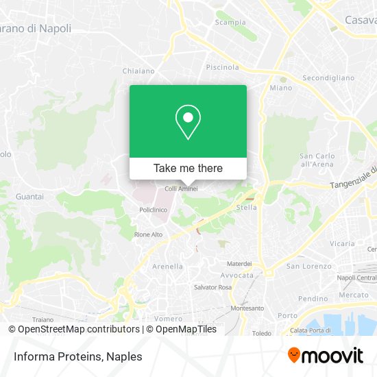Informa Proteins map