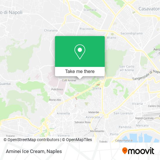 Aminei Ice Cream map