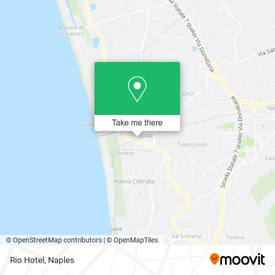Rio Hotel map