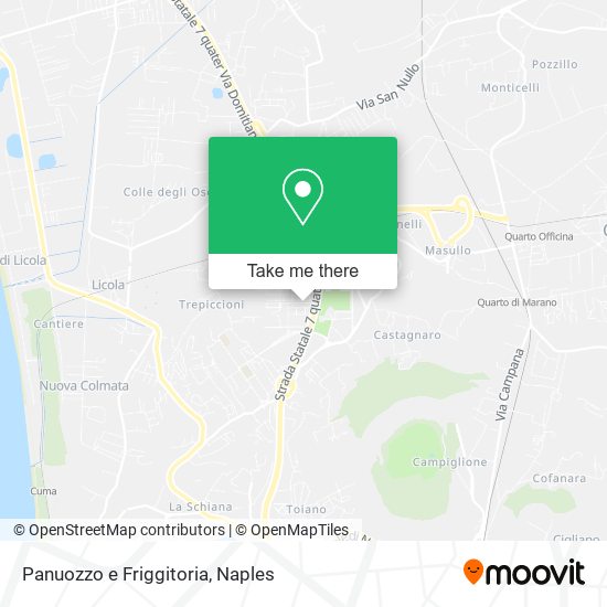 Panuozzo e Friggitoria map