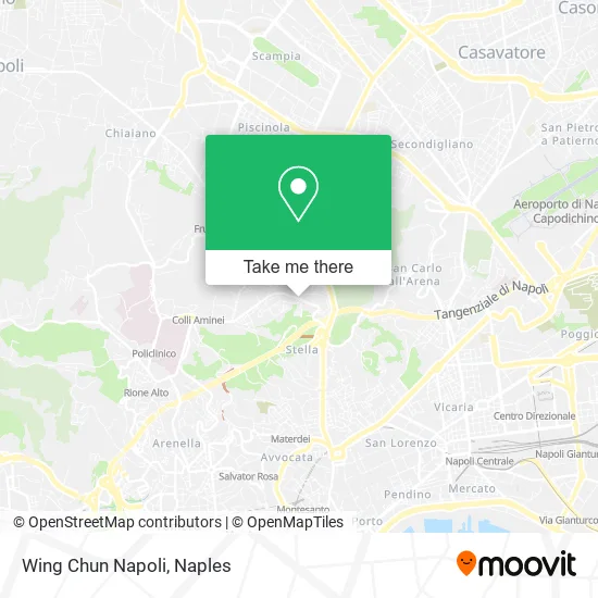 Wing Chun Naples map