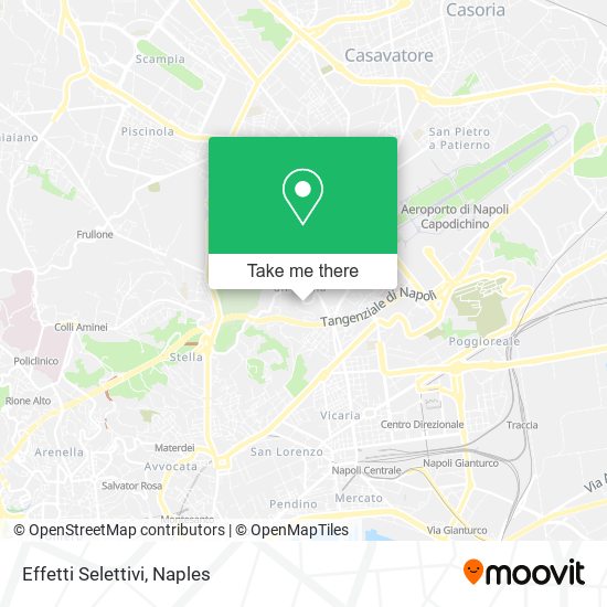Effetti Selettivi map