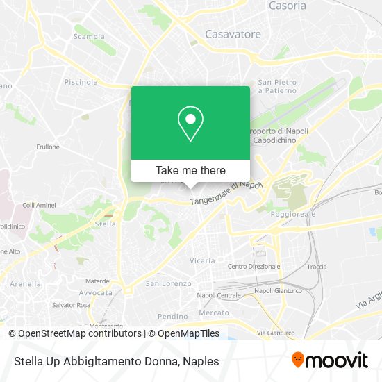 Stella Up Abbigltamento Donna map