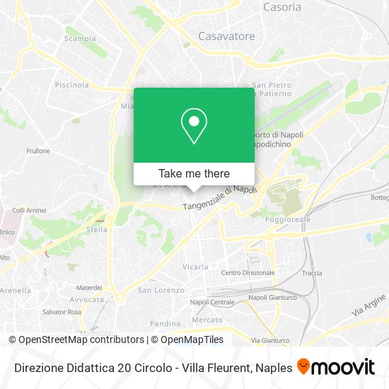 Direzione Didattica 20 Circolo - Villa Fleurent map