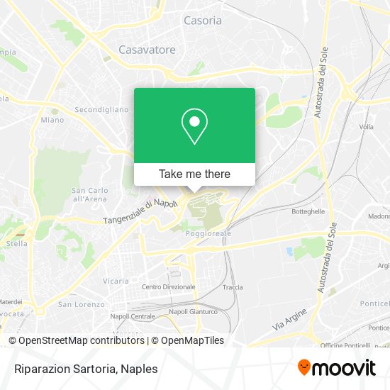 Riparazion Sartoria map