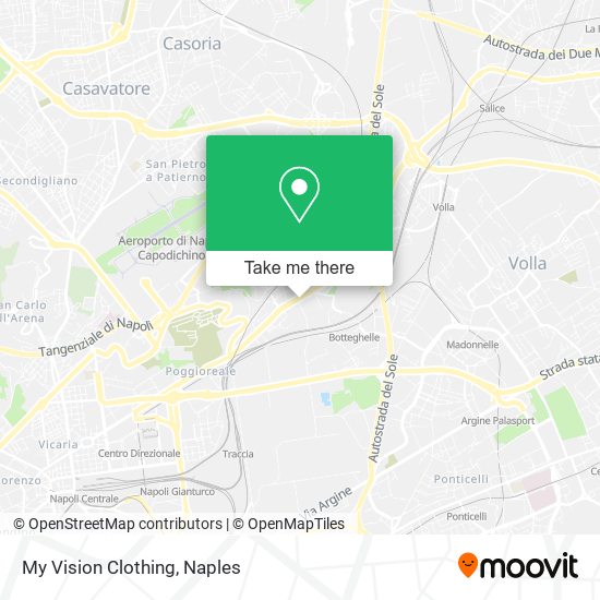 My Vision Clothing map