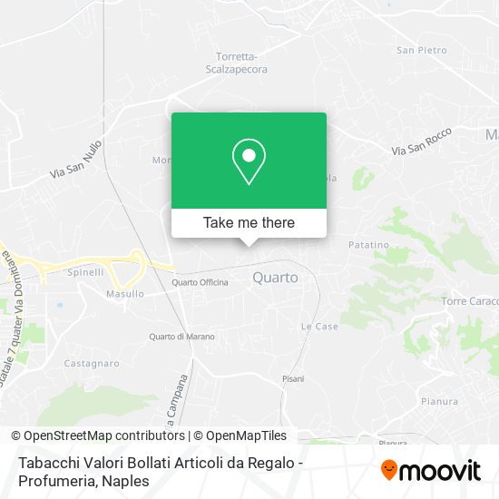 Tabacchi Valori Bollati Articoli da Regalo - Profumeria map