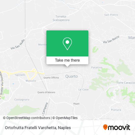 Ortofrutta Fratelli Varchetta map