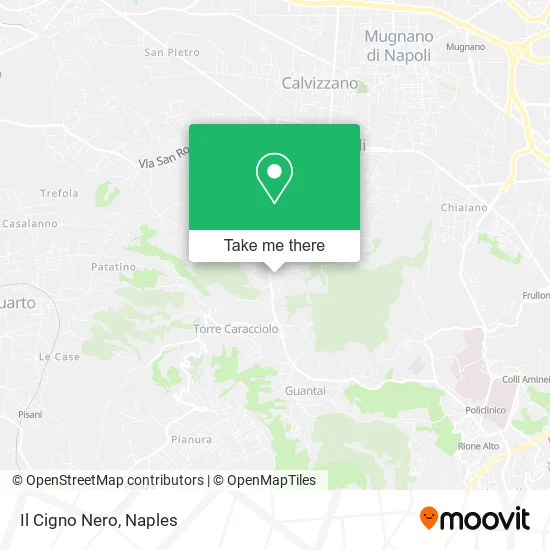 Il Cigno Nero map