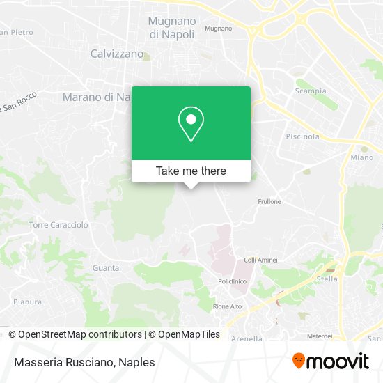 Masseria Rusciano map