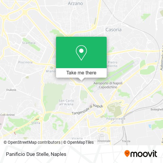Panificio Due Stelle map