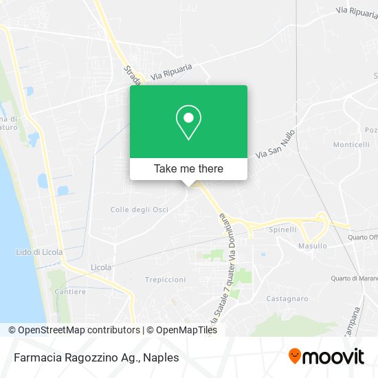 Farmacia Ragozzino Ag. map