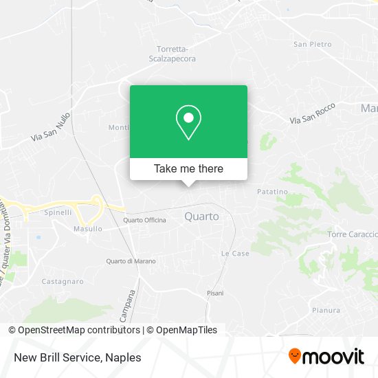 New Brill Service map