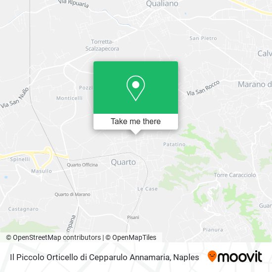 Il Piccolo Orticello di Cepparulo Annamaria map
