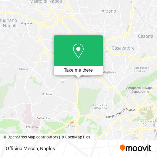 Officina Mecca map
