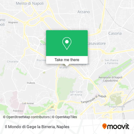 Il Mondo di Gege la Birreria map