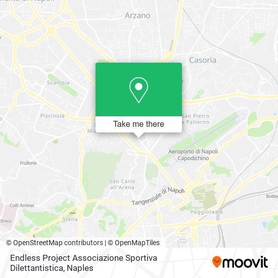 Endless Project Associazione Sportiva Dilettantistica map