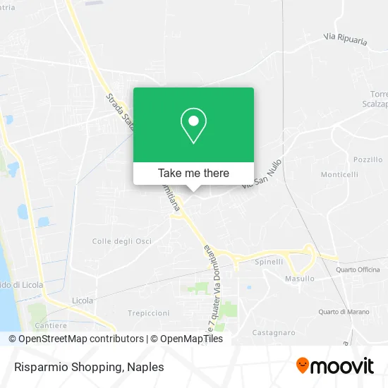 Savings Shopping map