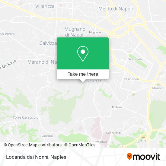Locanda dai Nonni map