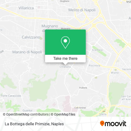 La Bottega delle Primizie map