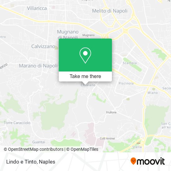 Lindo e Tinto map