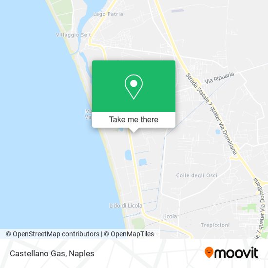 Castellano Gas map