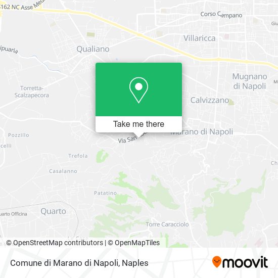 Comune di Marano di Napoli map