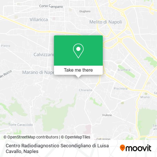 Centro Radiodiagnostico Secondigliano di Luisa Cavallo map