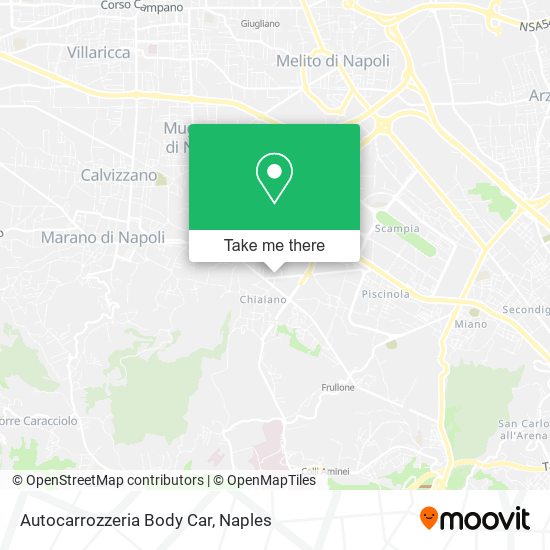 Autocarrozzeria Body Car map