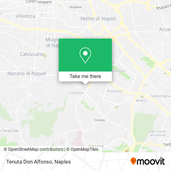 Tenuta Don Alfonso map