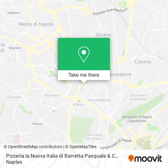 Pizzeria la Nuova Italia di Barretta Pasquale & C. map