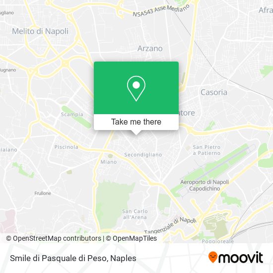 Smile di Pasquale di Peso map