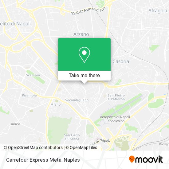 Carrefour Express Meta map