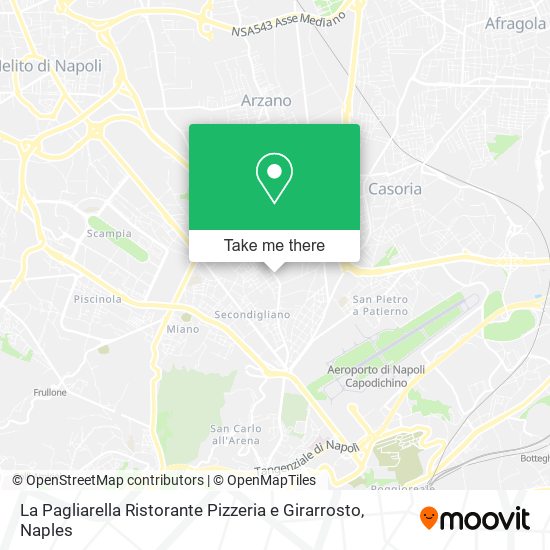 La Pagliarella Ristorante Pizzeria e Girarrosto map