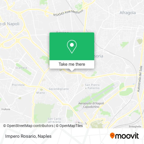 Impero Rosario map